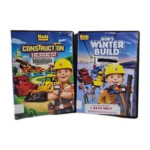 Bob the Builder: New Version DVD Lot 2 Bob's Winter Build & Construction Heroes